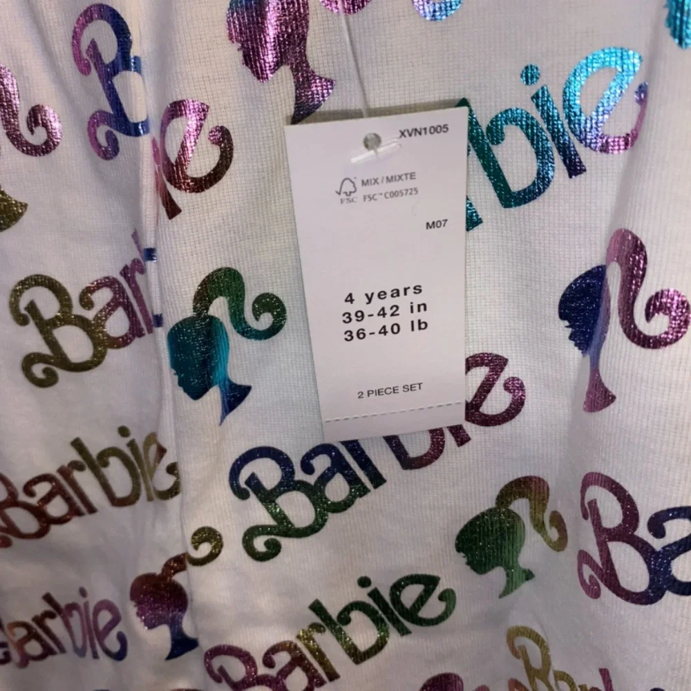 GAP ✖️ BARBIE GIRLS ORGANIC COTTON PJ SET